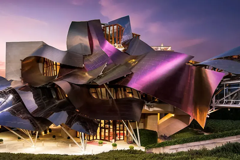 Hotel Marqués de Riscal - Arquitectura de Frank Gehry